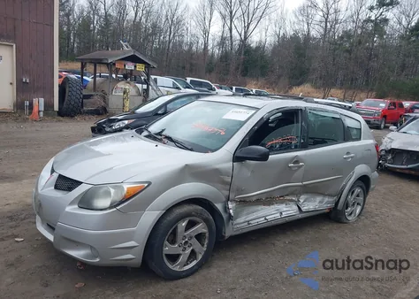2004 Pontiac Vibe z USA, uszkodzony, nr VIN 5Y2SL62844Z400456